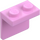 LEGO Leuchtendes Rosa Halterung 1 x 2 mit 2 x 2 (21712 / 44728)