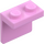 LEGO Leuchtendes Rosa Halterung 1 x 2 mit 2 x 2 (21712 / 44728)