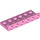 LEGO Leuchtendes Rosa Halterung 2 x 6 mit 1 x 6 Oben (64570)