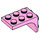 LEGO Fel roze Beugel 3 x 2 met Plaat 2 x 2 Downwards (69906)