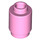 LEGO Fel roze Steen 1 x 1 Rond met open nop (3062 / 35390)