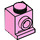 LEGO Bright Pink Brick 1 x 1 with Headlight and No Slot (4070 / 30069)