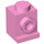 LEGO Rose pétant Brique 1 x 1 avec Phare et pas de fente (4070 / 30069)