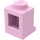 LEGO Bright Pink Brick 1 x 1 with Headlight and No Slot (4070 / 30069)