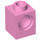LEGO Bright Pink Brick 1 x 1 with Hole (6541)