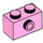 LEGO Fel roze Steen 1 x 2 met 1 Stud Aan Kant (86876)