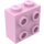 LEGO Bright Pink Brick 1 x 2 x 1.6 with Studs on One Side (1939 / 22885)