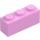 LEGO Bright Pink Brick 1 x 3 with Roy Magenta Sunglasses (3622)