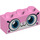 LEGO Rosa brillante Ladrillo 1 x 3 con Smiling unikitty Cara (3622 / 38312)