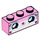 LEGO Rosa brillante Mattoncino 1 x 3 con Smiling unikitty Viso (3622 / 47760)