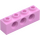 LEGO Bright Pink Brick 1 x 4 with Holes (3701)