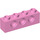 LEGO Fel roze Steen 1 x 4 met Gaten (3701)