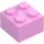 LEGO Bright Pink Brick 2 x 2 (3003 / 6223)