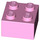 LEGO Fel roze Steen 2 x 2 (3003 / 6223)
