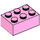 LEGO Bright Pink Brick 2 x 3 (3002)