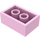 LEGO Fel roze Steen 2 x 3 (3002)