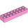 LEGO Bright Pink Brick 2 x 8 (3007 / 93888)