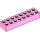 LEGO Bright Pink Brick 2 x 8 (3007 / 93888)