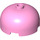 LEGO Fel roze Steen 3 x 3 Ronde Dome (49308)