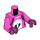 LEGO Lyserød Cuddle Team Leader Minifig Torso (973)