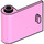 LEGO Leuchtend rosa Tür 1 x 3 x 2 Links mit hohlem Scharnier (92262)