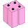 LEGO Bright Pink Duplo 2 x 2 x 2 with Slits (41978)