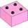 LEGO Rose pétant Duplo Brique 2 x 2 (3437 / 89461)