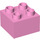 LEGO Leuchtend rosa Duplo Backstein 2 x 2 (3437 / 89461)