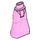 LEGO Bright Pink Friends Hip with Long Skirt with Stars (Thick Hinge) (15875 / 36187)