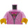 LEGO Leuchtend rosa Hermione Granger Minifig Torso (973 / 76382)