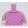 LEGO Leuchtend rosa Lavender Brown Minifig Torso (973 / 76382)