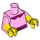 LEGO Bright Pink Lisa Simpson Minifig Torso (973 / 16360)