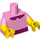 LEGO Bright Pink Lisa Simpson Minifig Torso (973 / 16360)