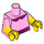 LEGO Bright Pink Lisa Simpson Series 2 Minifig Torso (973 / 16360)