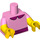 LEGO Rosa brillante Lisa Simpson Series 2 Minifigura Torso (973 / 16360)