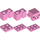 LEGO Fel roze Minecraft Pig