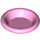 LEGO Leuchtend rosa Minifig Abendessen Platte (6256)