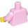 LEGO Fel roze Minifiguur Torso (973 / 88585)