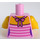 LEGO Bright Pink Mom Minifig Torso (973 / 76382)