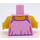 LEGO Leuchtendes Rosa Mom Minifigur Torso (973 / 76382)