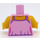 LEGO Leuchtend rosa Mom Minifig Torso (973 / 76382)