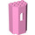 LEGO Fel roze Paneel 3 x 4 x 6 Turret Muur met Venster (30246)