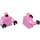LEGO Leuchtend rosa Pig Costume Minifig Torso (973 / 76382)