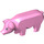 LEGO Rose pétant Pig avec Yeux avec Eyelashes (34280 / 87621)