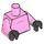 LEGO Bright Pink Piggy Guy Minifig Torso (973 / 88585)