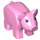 LEGO Leuchtend rosa Piglet (70085)