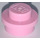 LEGO Fel roze Plaat 1 x 1 Ronde (6141 / 30057)