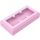 LEGO Fel roze Plaat 1 x 2 met 1 Stud (met Groef en Studhouder aan de onderzijde) (15573)