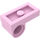 LEGO Leuchtend rosa Platte 1 x 2 mit Stift Loch (11458)