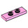 LEGO Fel roze Plaat 1 x 3 met 2 Studs (34103)